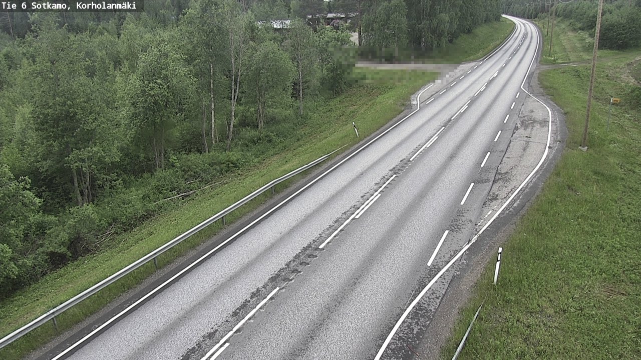 Weather Camera Image Road 6 Sotkamo, Korholanmäki, Sotkamo, Kainuu
