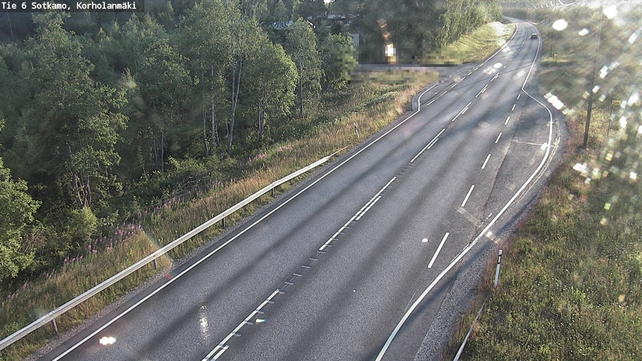Weather Camera Image Road 6 Sotkamo, Korholanmäki, Sotkamo, Kainuu