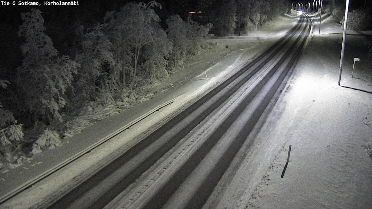 Weather Camera Image Road 6 Sotkamo, Korholanmäki, Sotkamo, Kainuu