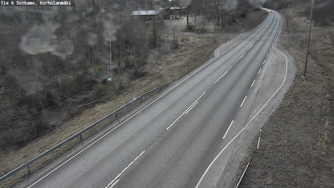 Weather Camera Image Väg 6 Sotkamo, Korholanmäki, Sotkamo, Kainuu