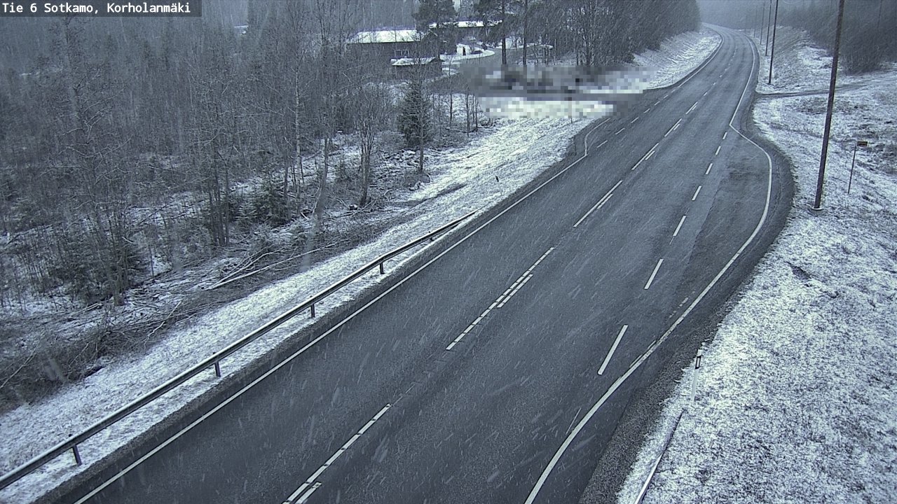 Weather Camera Image Road 6 Sotkamo, Korholanmäki, Sotkamo, Kainuu
