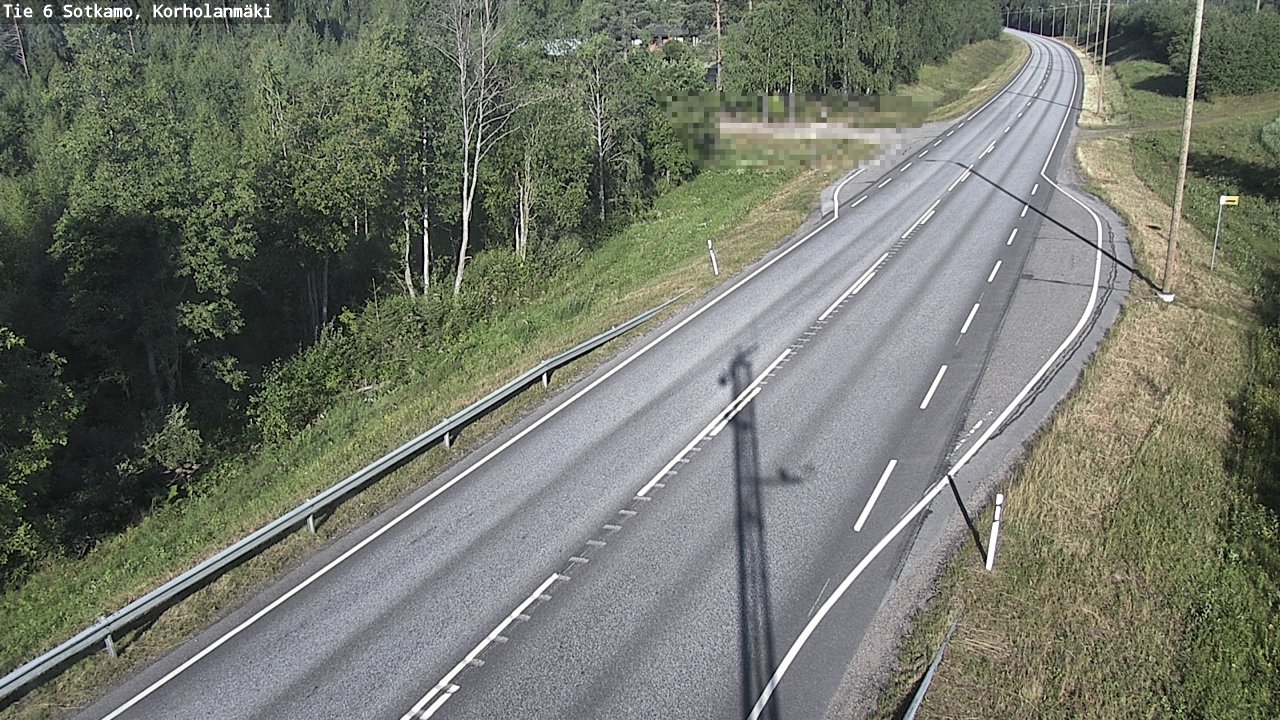 Weather Camera Image Väg 6 Sotkamo, Korholanmäki, Sotkamo, Kainuu