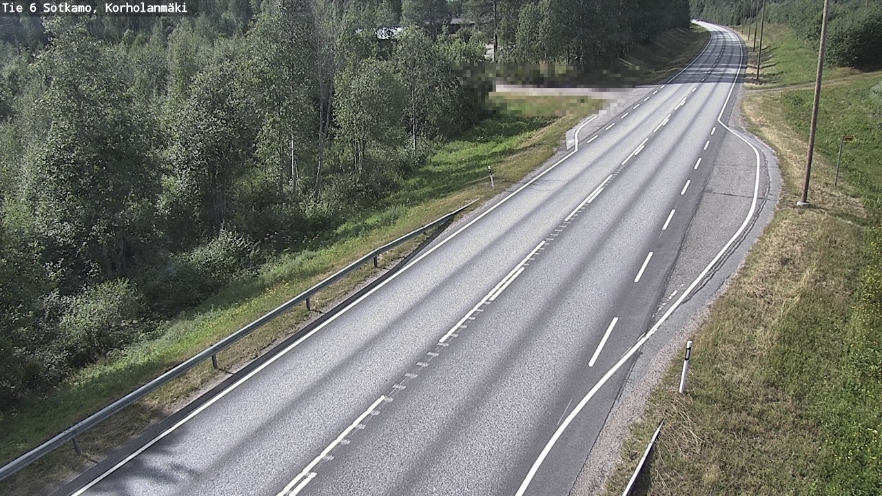 Weather Camera Image Road 6 Sotkamo, Korholanmäki, Sotkamo, Kainuu