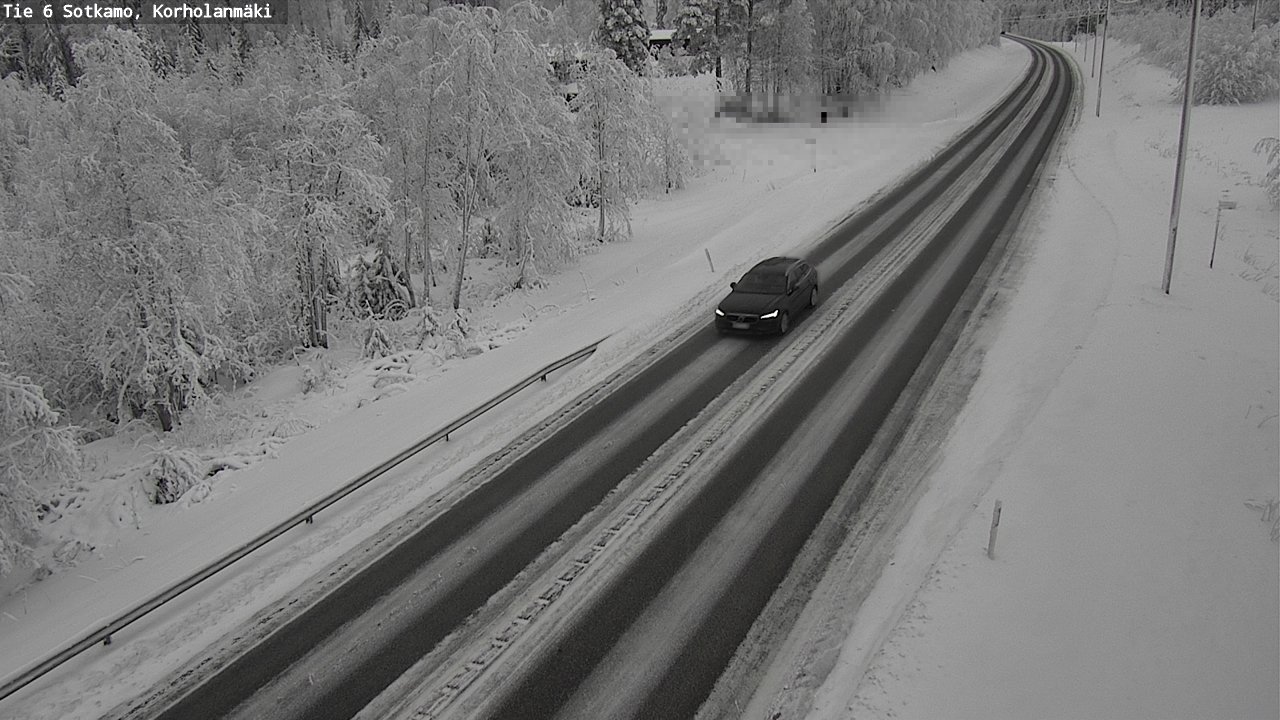 Weather Camera Image Road 6 Sotkamo, Korholanmäki, Sotkamo, Kainuu