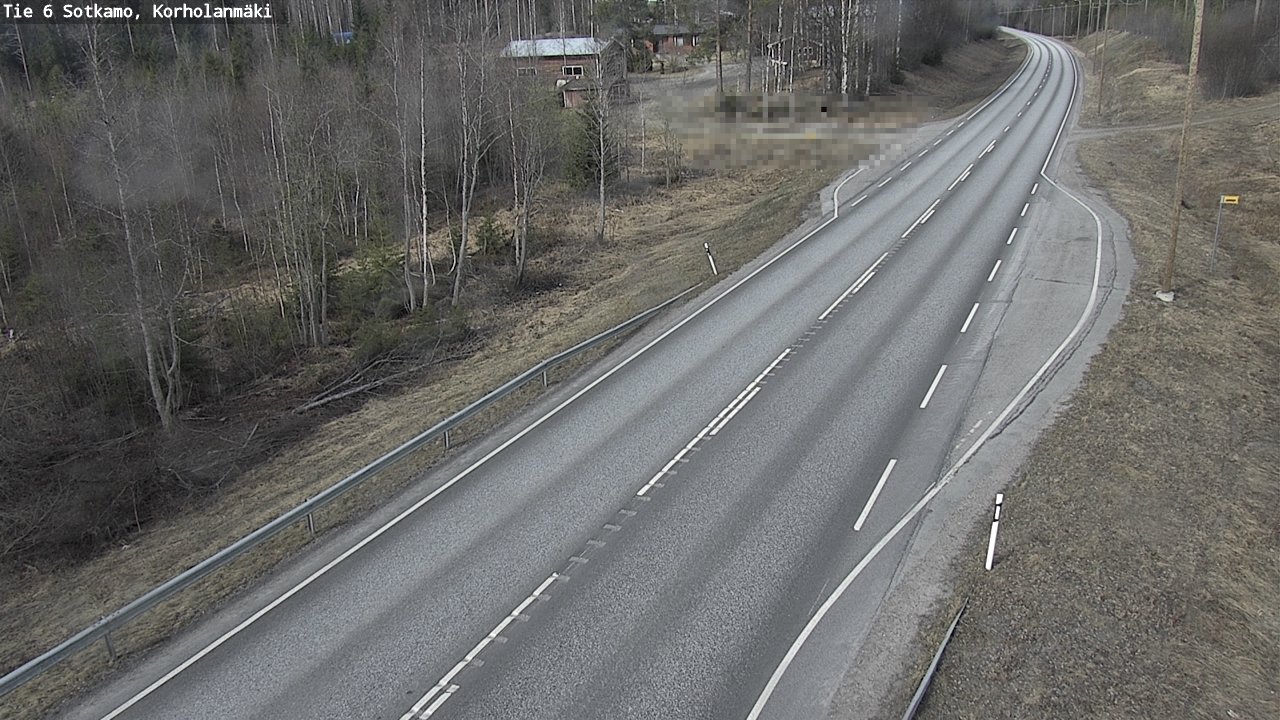 Weather Camera Image Road 6 Sotkamo, Korholanmäki, Sotkamo, Kainuu