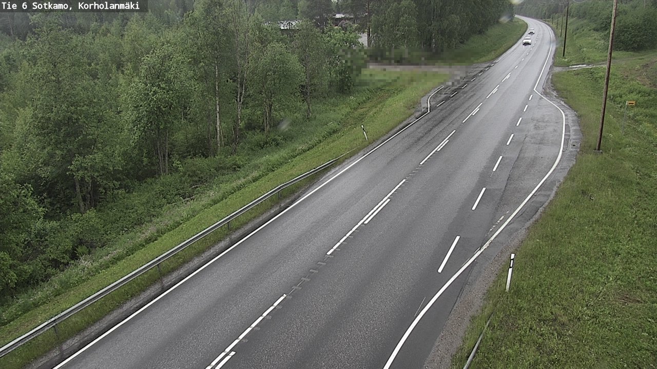 Kelikamerat Kuva Tie 6 Sotkamo, Korholanmäki, Sotkamo, Kainuu