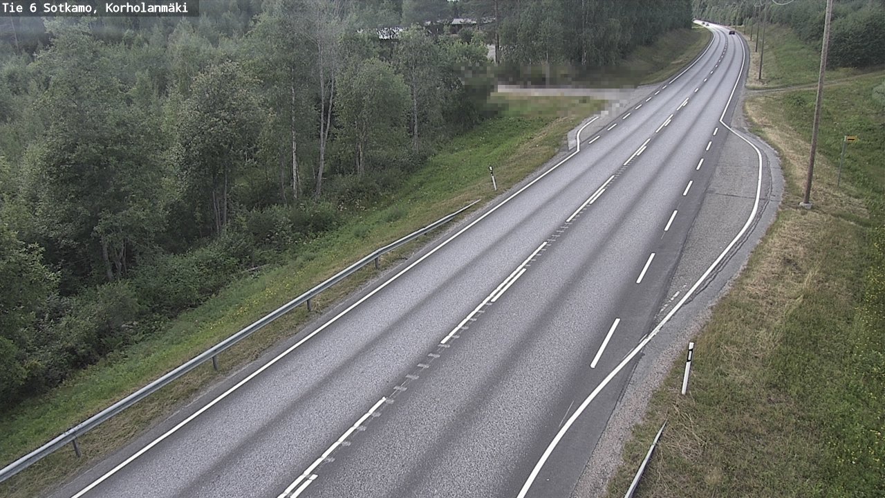 Weather Camera Image Road 6 Sotkamo, Korholanmäki, Sotkamo, Kainuu