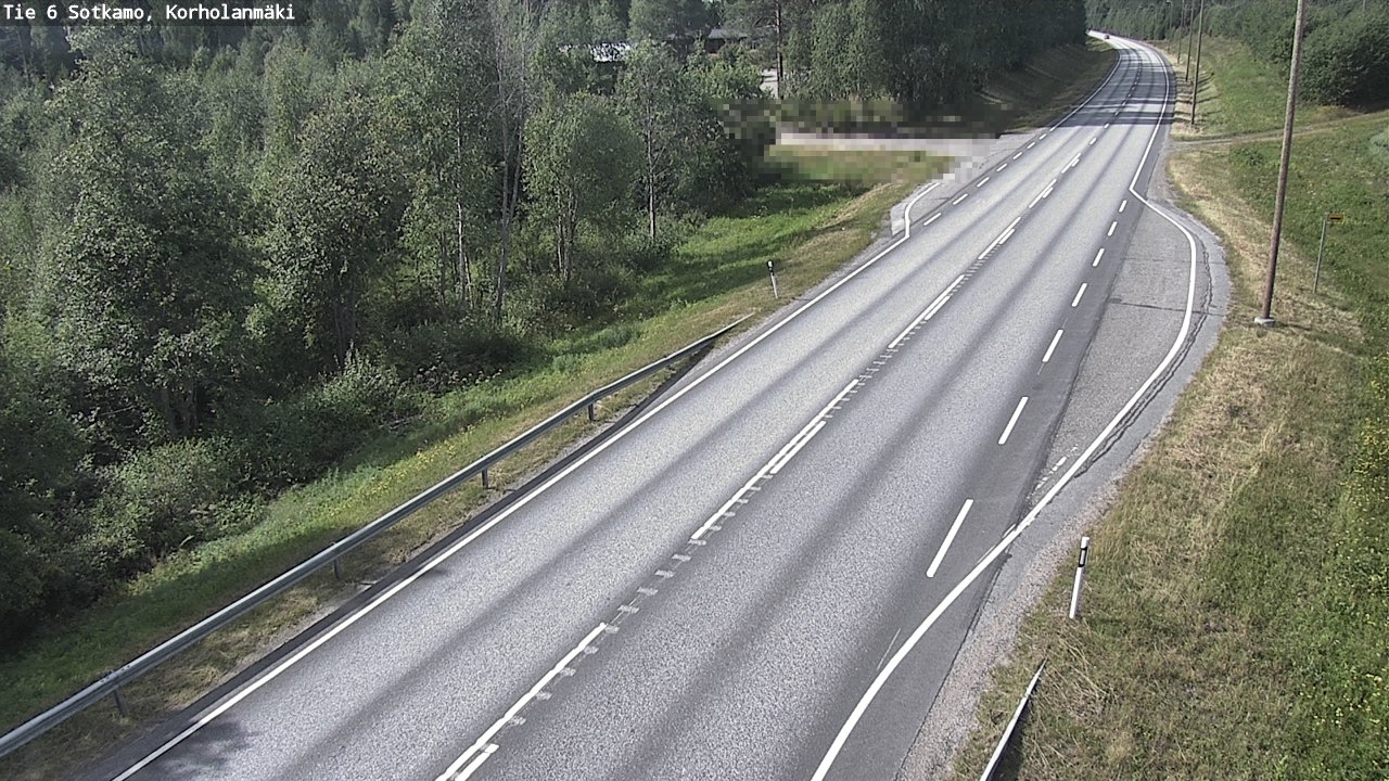 Weather Camera Image Road 6 Sotkamo, Korholanmäki, Sotkamo, Kainuu