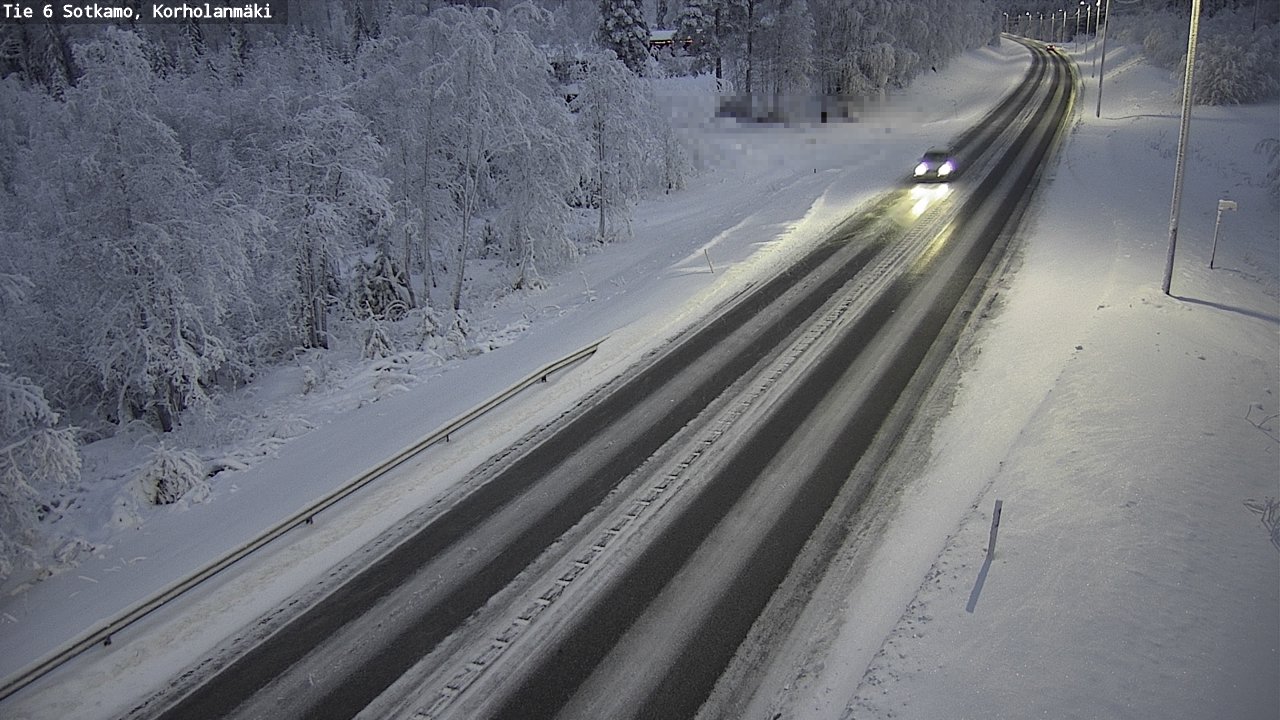 Kelikamerat Kuva Tie 6 Sotkamo, Korholanmäki, Sotkamo, Kainuu