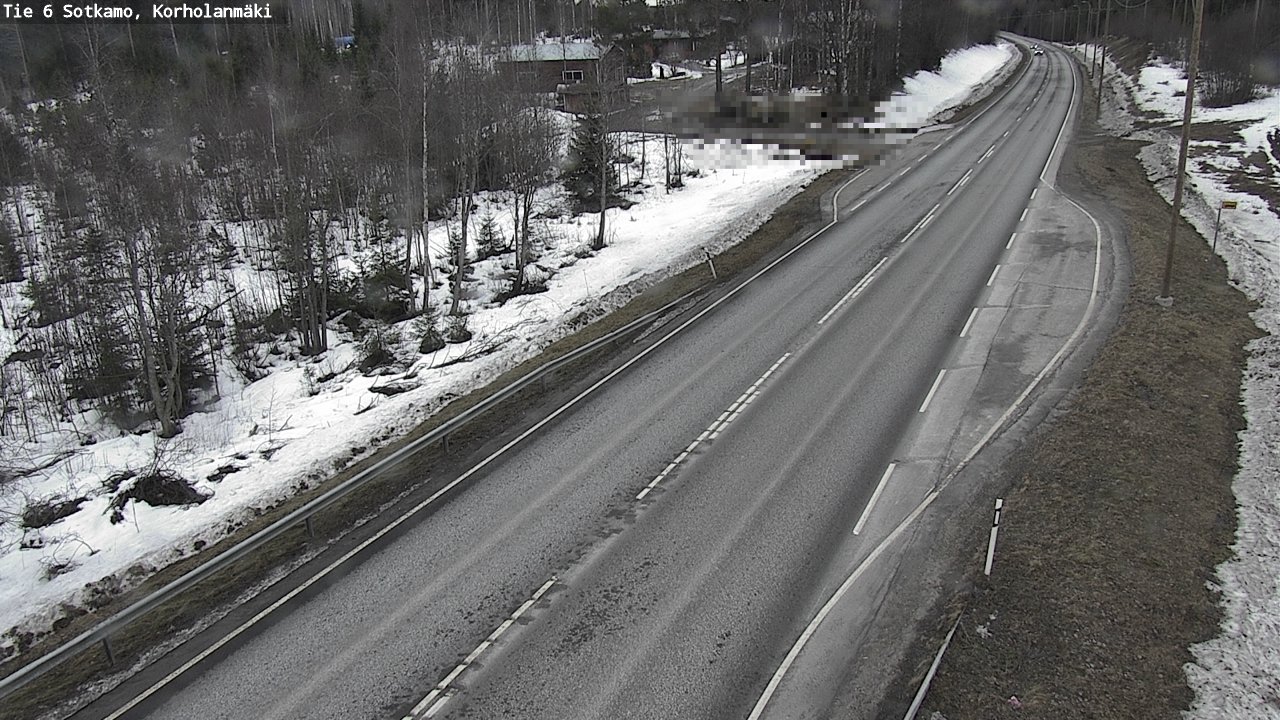 Weather Camera Image Road 6 Sotkamo, Korholanmäki, Sotkamo, Kainuu