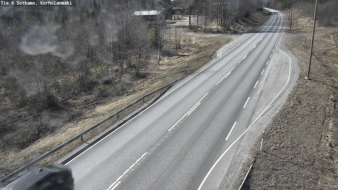 Weather Camera Image Väg 6 Sotkamo, Korholanmäki, Sotkamo, Kainuu