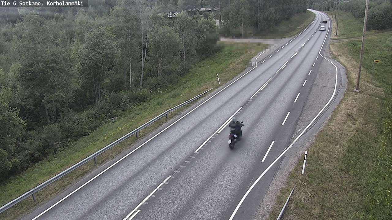 Weather Camera Image Road 6 Sotkamo, Korholanmäki, Sotkamo, Kainuu