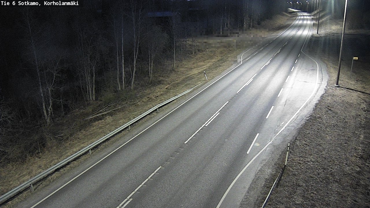 Weather Camera Image Väg 6 Sotkamo, Korholanmäki, Sotkamo, Kainuu