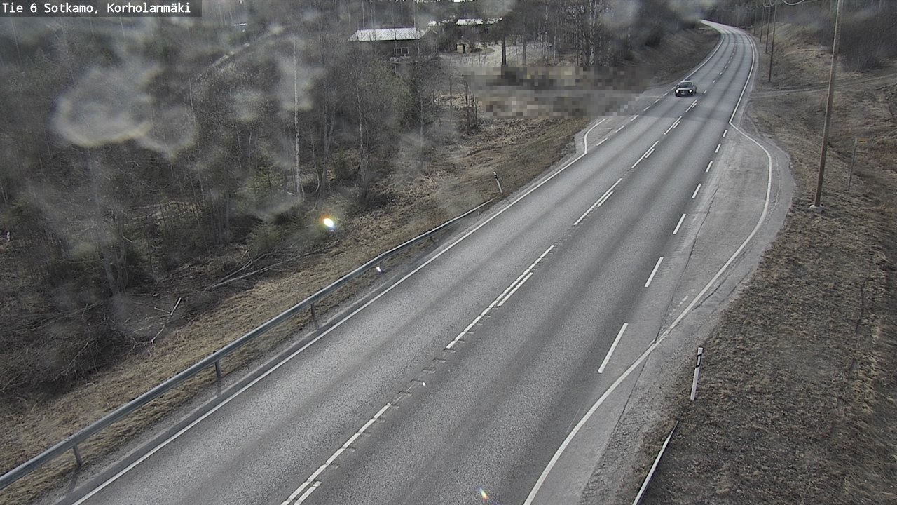 Weather Camera Image Väg 6 Sotkamo, Korholanmäki, Sotkamo, Kainuu