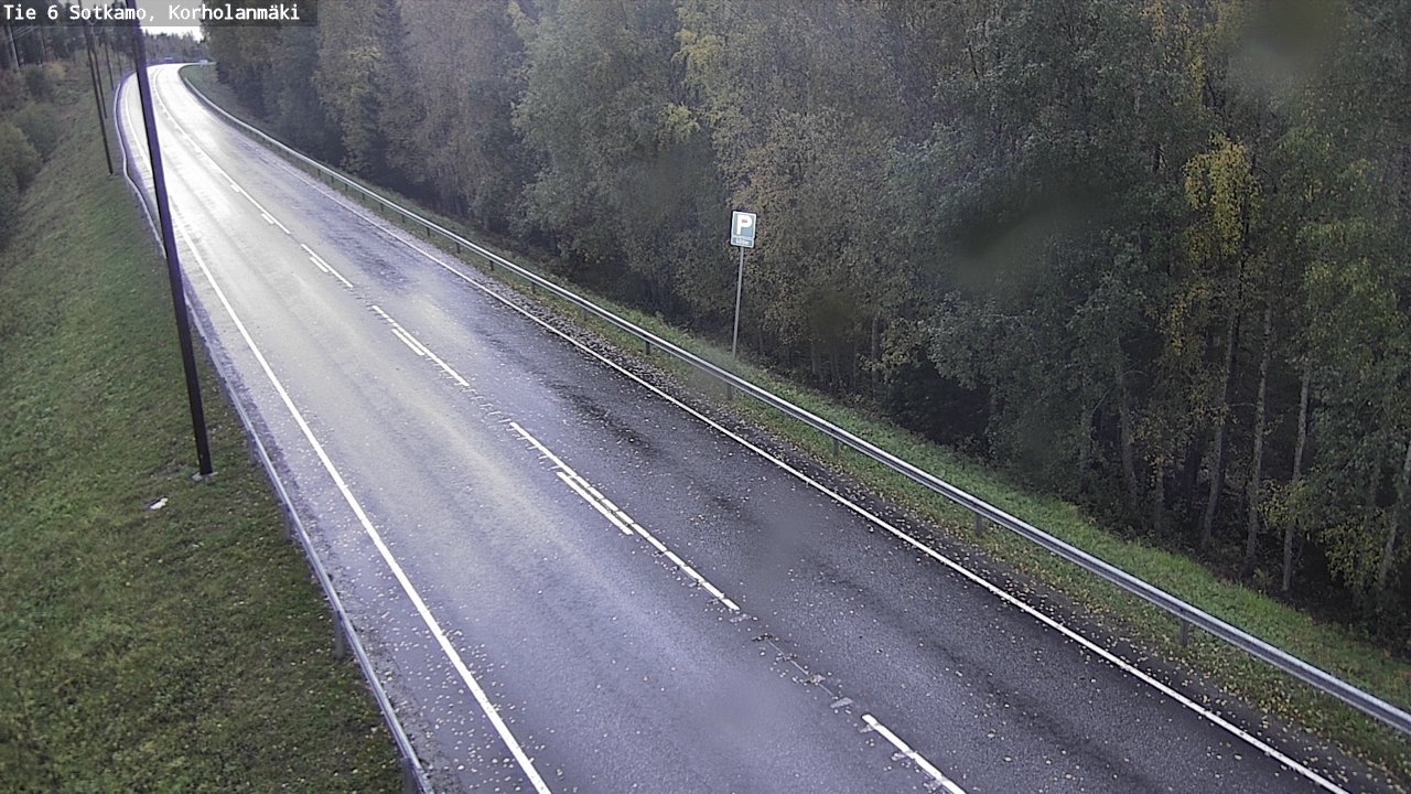 Weather Camera Image Road 6 Sotkamo, Korholanmäki, Sotkamo, Kainuu