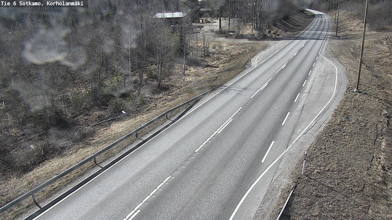 Weather Camera Image Väg 6 Sotkamo, Korholanmäki, Sotkamo, Kainuu