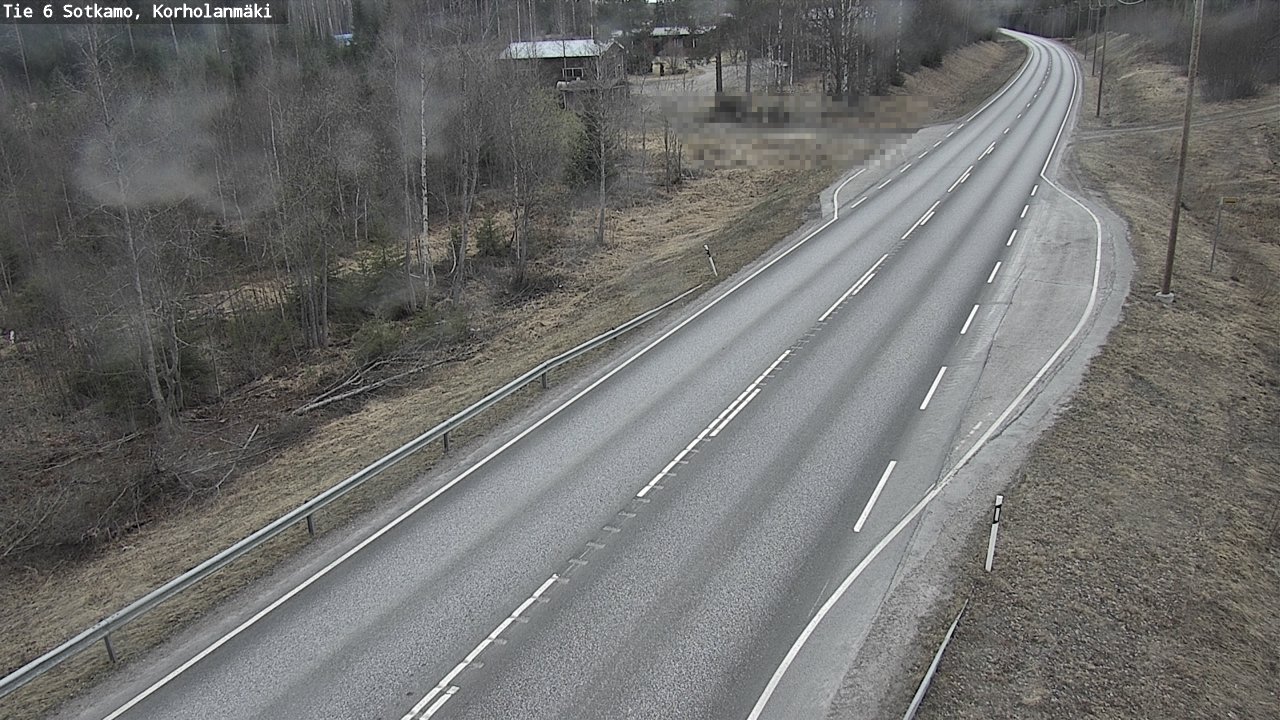 Weather Camera Image Road 6 Sotkamo, Korholanmäki, Sotkamo, Kainuu