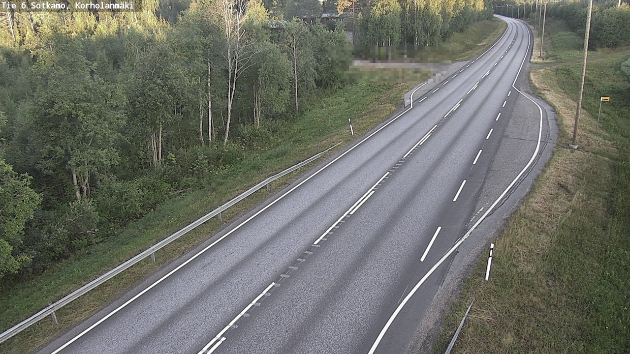 Weather Camera Image Road 6 Sotkamo, Korholanmäki, Sotkamo, Kainuu