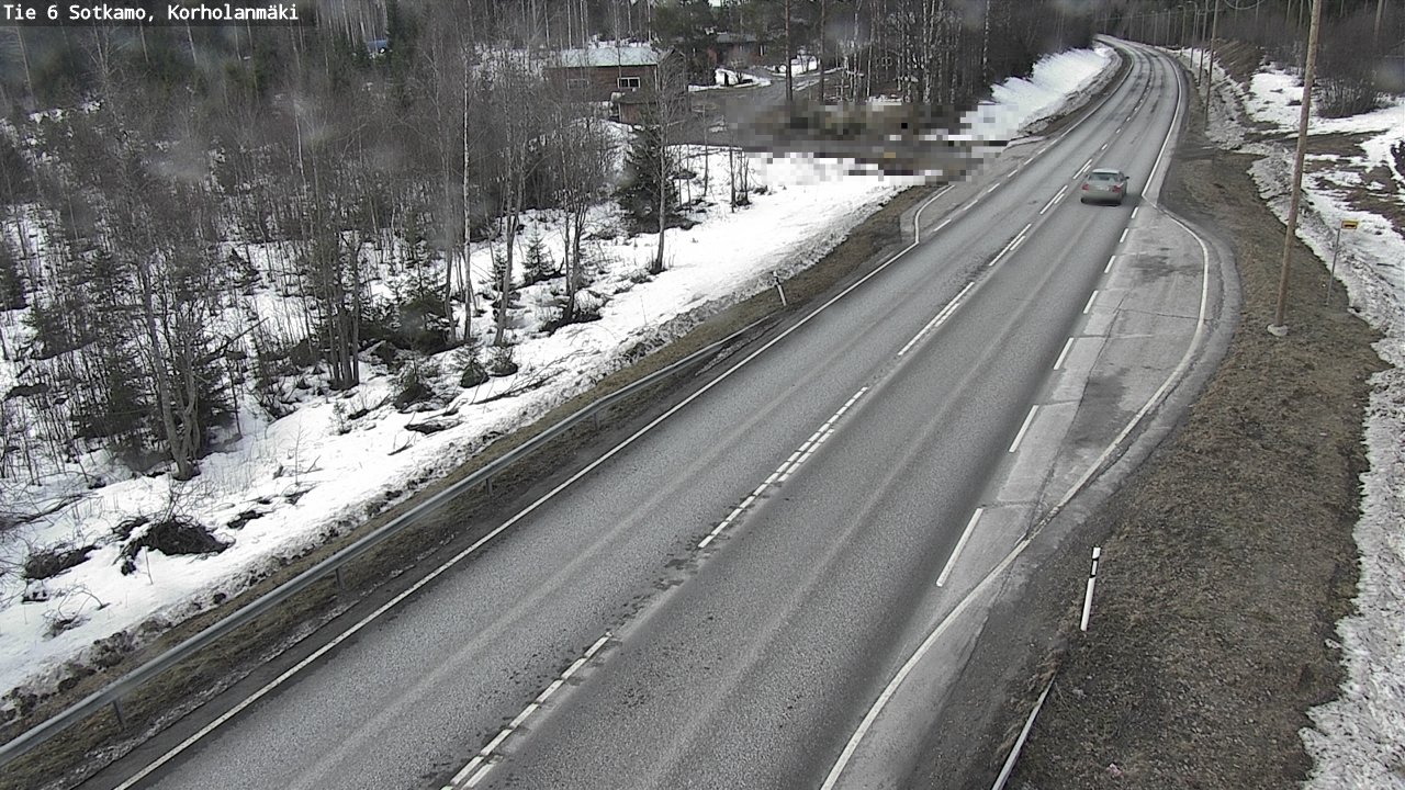 Weather Camera Image Road 6 Sotkamo, Korholanmäki, Sotkamo, Kainuu