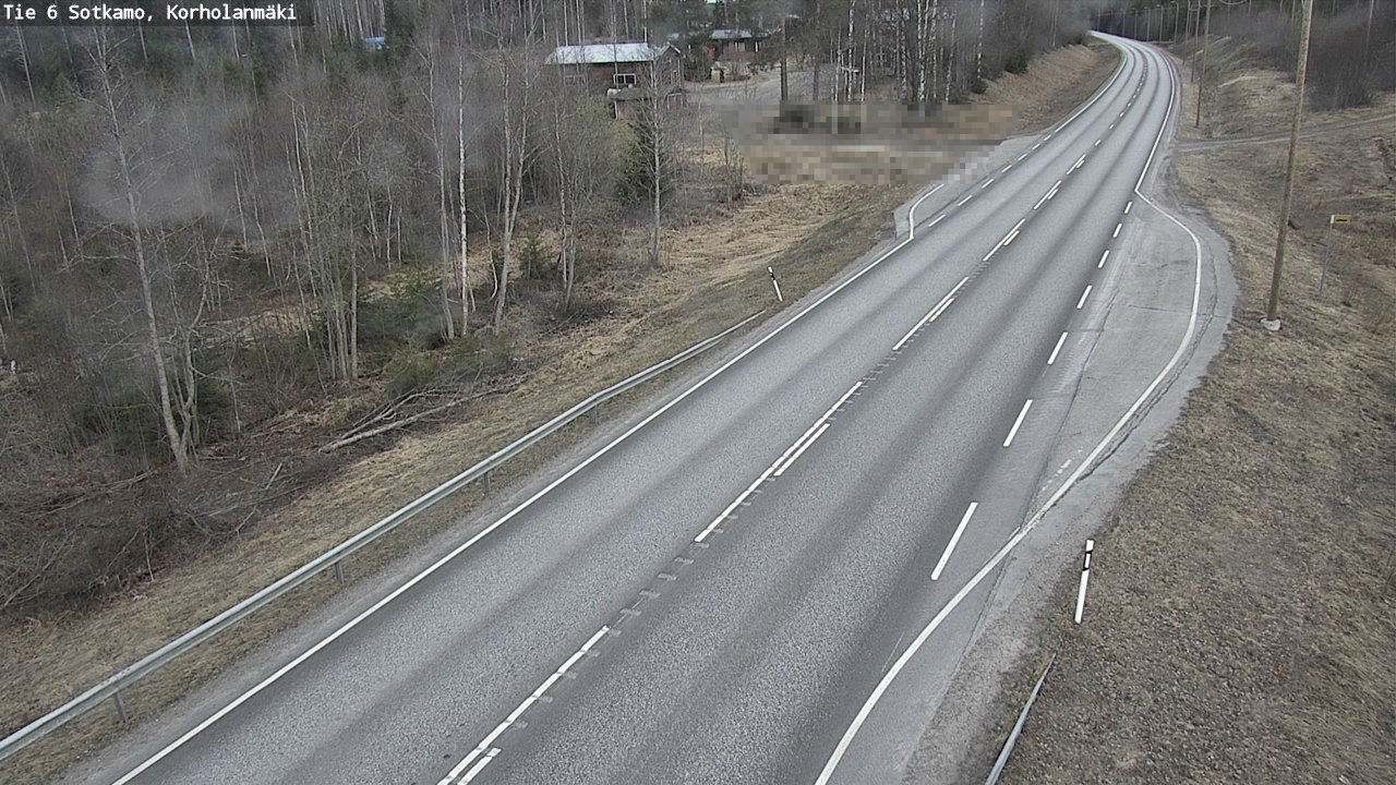 Weather Camera Image Road 6 Sotkamo, Korholanmäki, Sotkamo, Kainuu