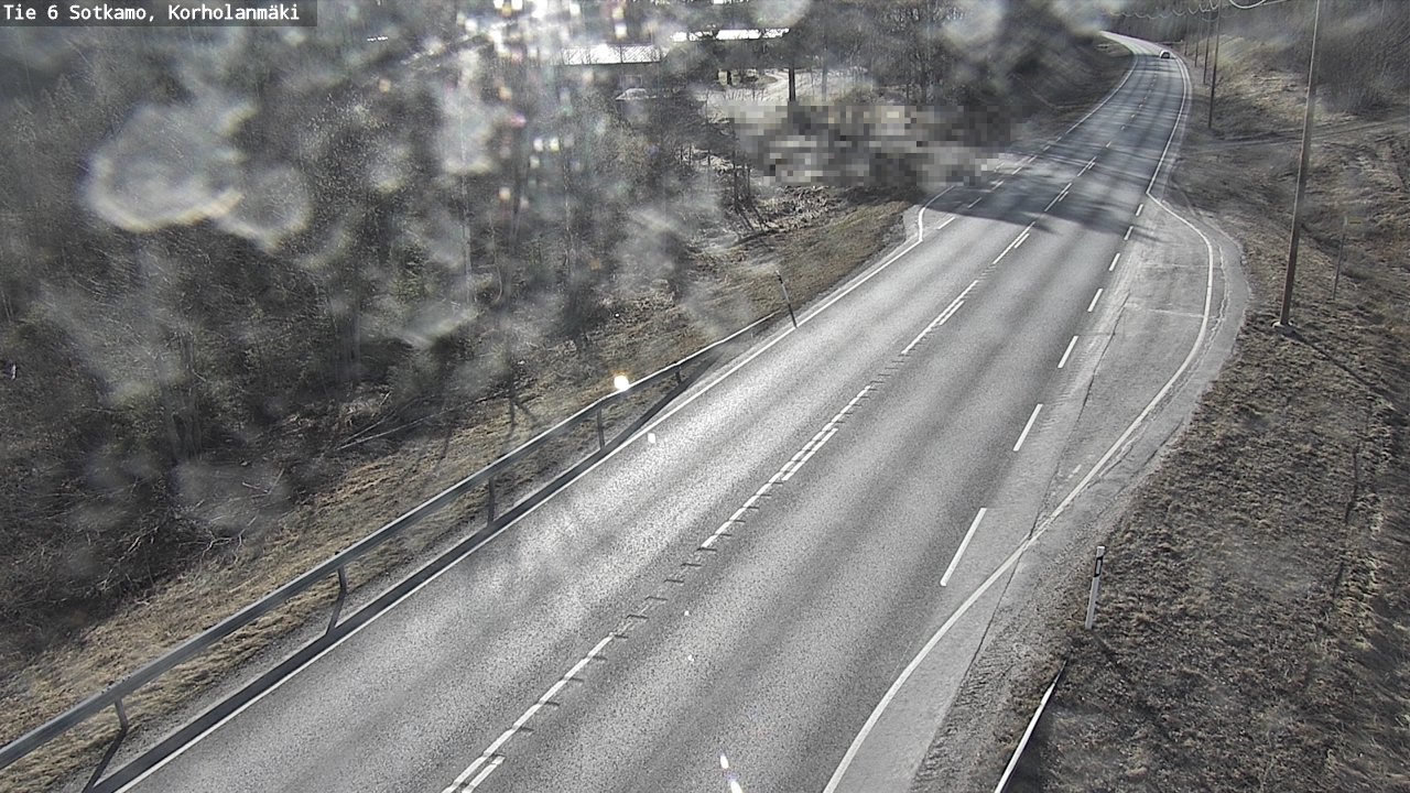 Weather Camera Image Väg 6 Sotkamo, Korholanmäki, Sotkamo, Kainuu