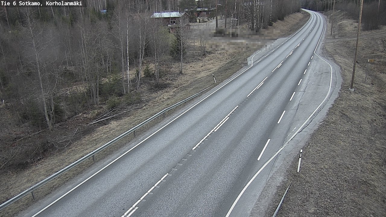 Weather Camera Image Road 6 Sotkamo, Korholanmäki, Sotkamo, Kainuu