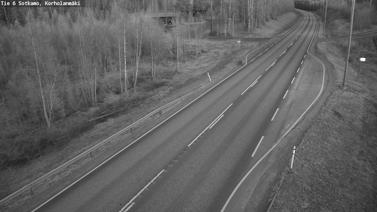 Weather Camera Image Road 6 Sotkamo, Korholanmäki, Sotkamo, Kainuu