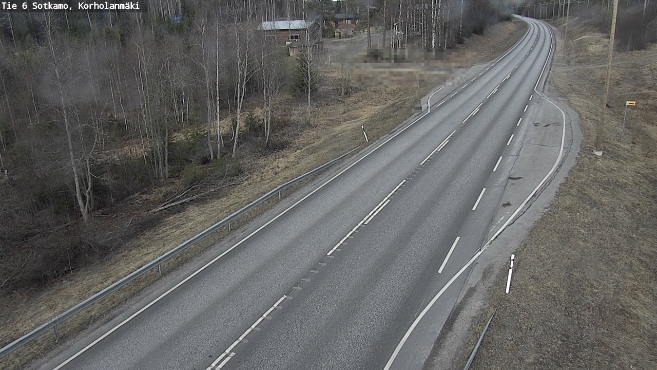 Weather Camera Image Väg 6 Sotkamo, Korholanmäki, Sotkamo, Kainuu