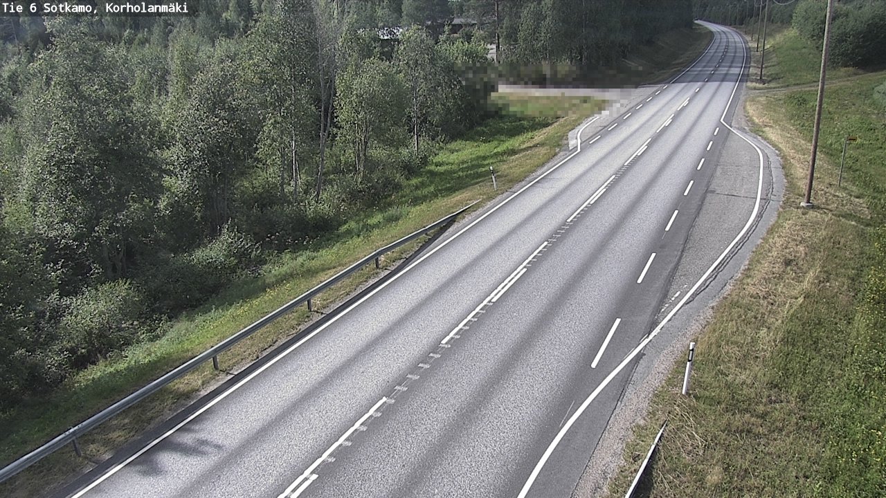 Weather Camera Image Road 6 Sotkamo, Korholanmäki, Sotkamo, Kainuu