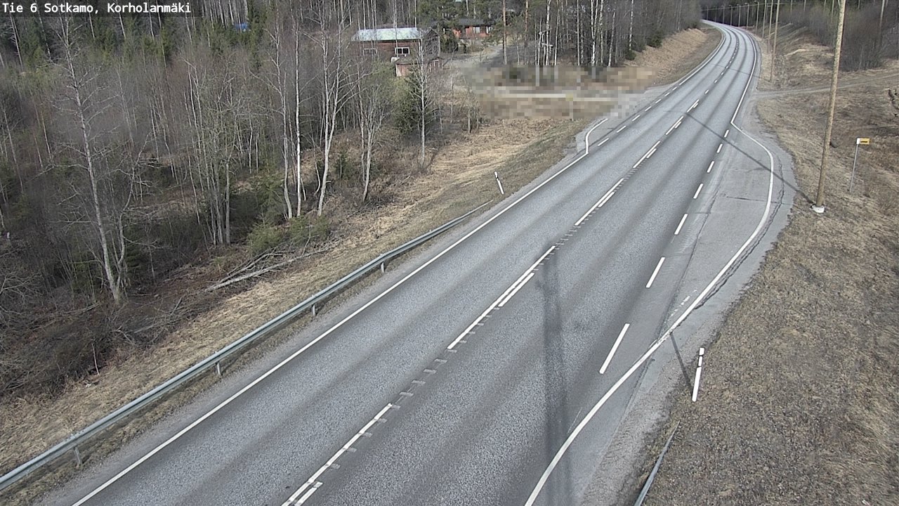 Weather Camera Image Road 6 Sotkamo, Korholanmäki, Sotkamo, Kainuu