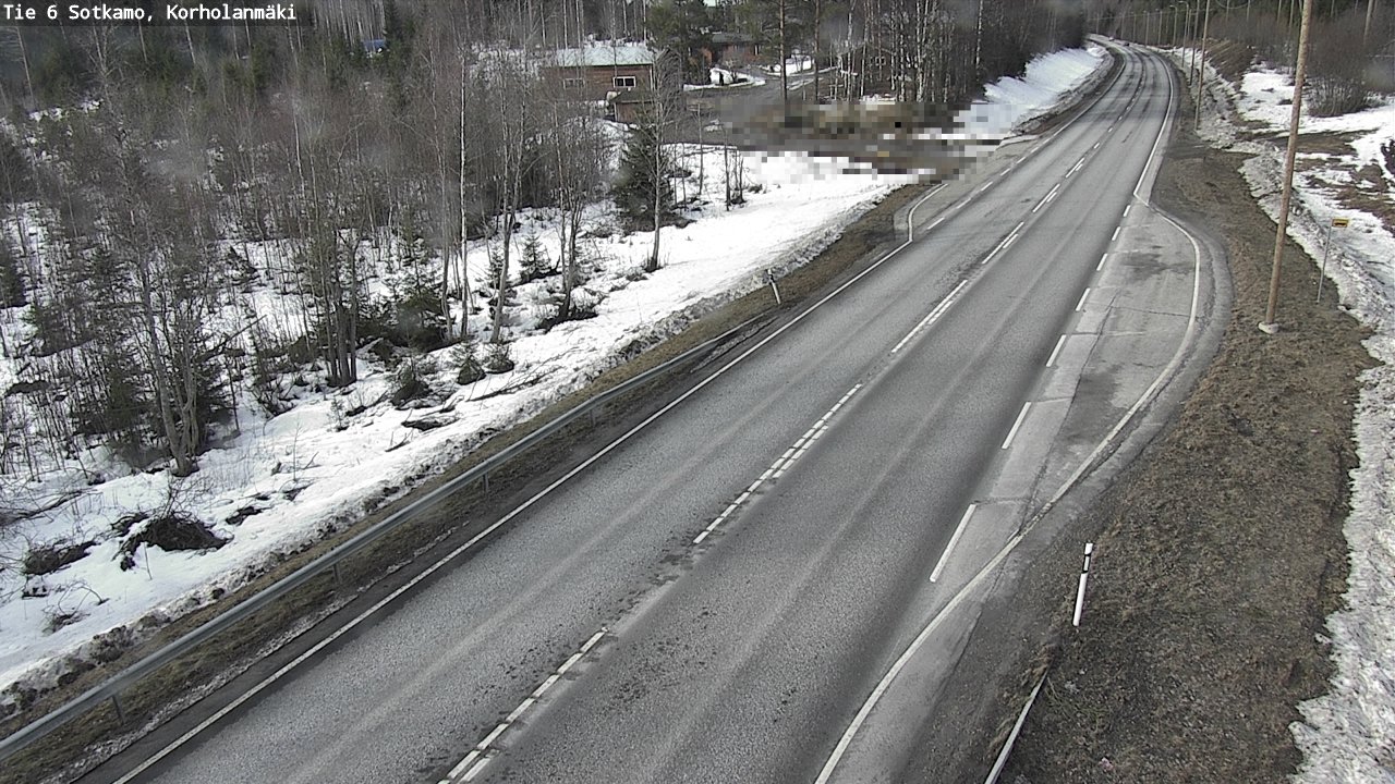 Weather Camera Image Road 6 Sotkamo, Korholanmäki, Sotkamo, Kainuu