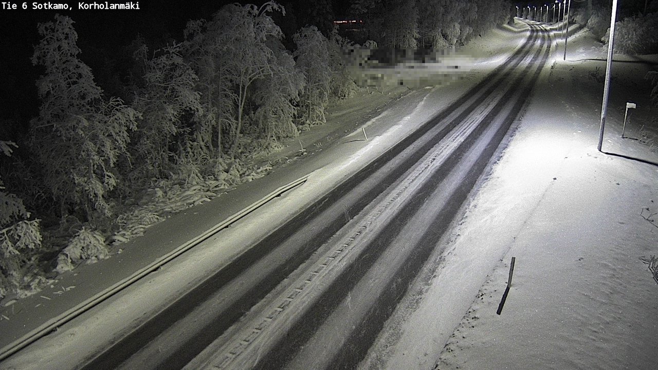 Kelikamerat Kuva Tie 6 Sotkamo, Korholanmäki, Sotkamo, Kainuu