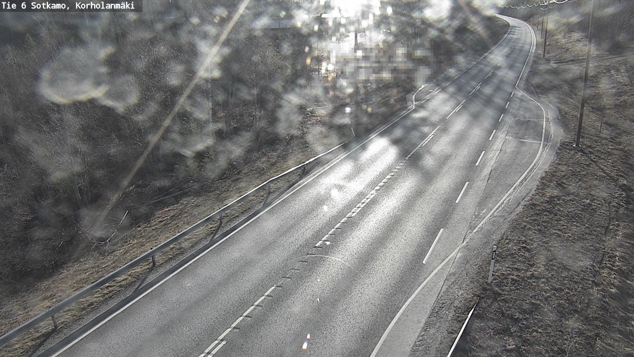 Weather Camera Image Väg 6 Sotkamo, Korholanmäki, Sotkamo, Kainuu