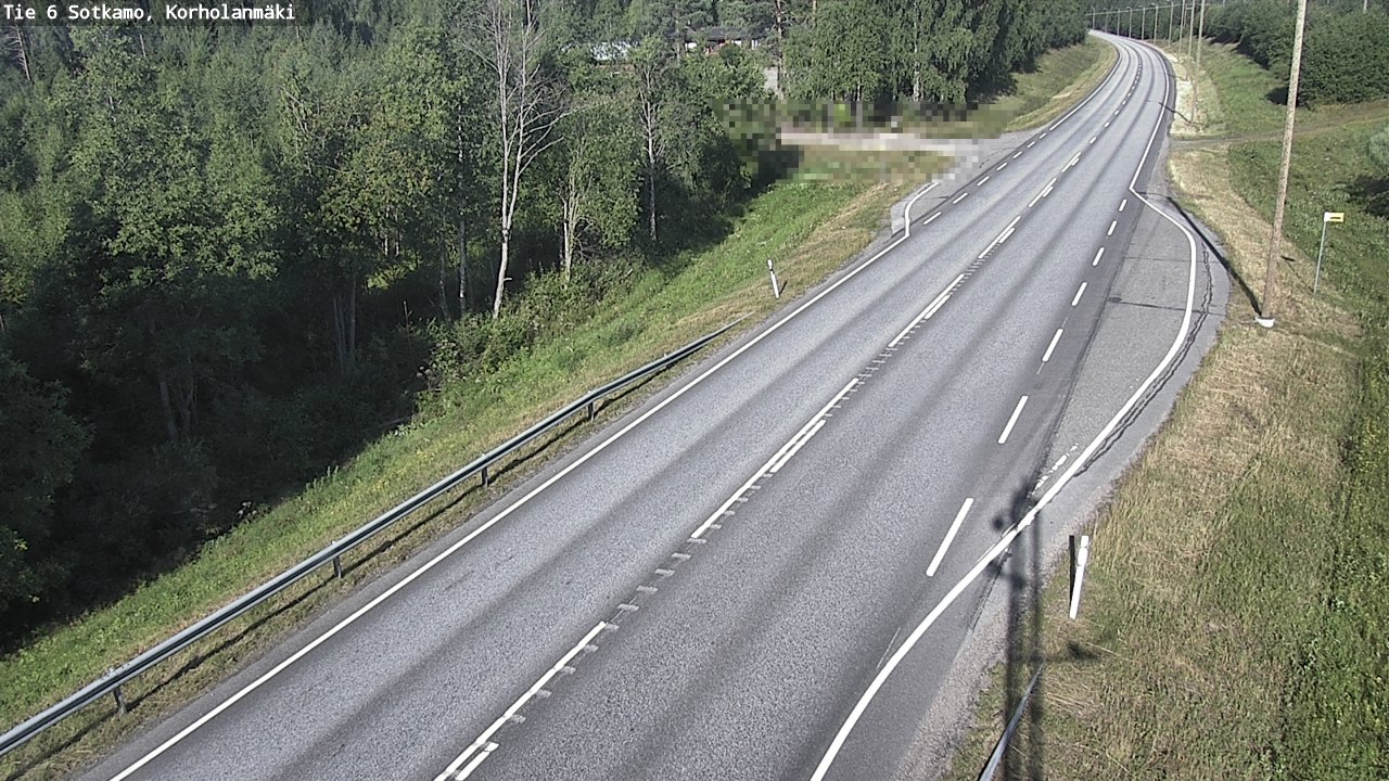 Weather Camera Image Väg 6 Sotkamo, Korholanmäki, Sotkamo, Kainuu