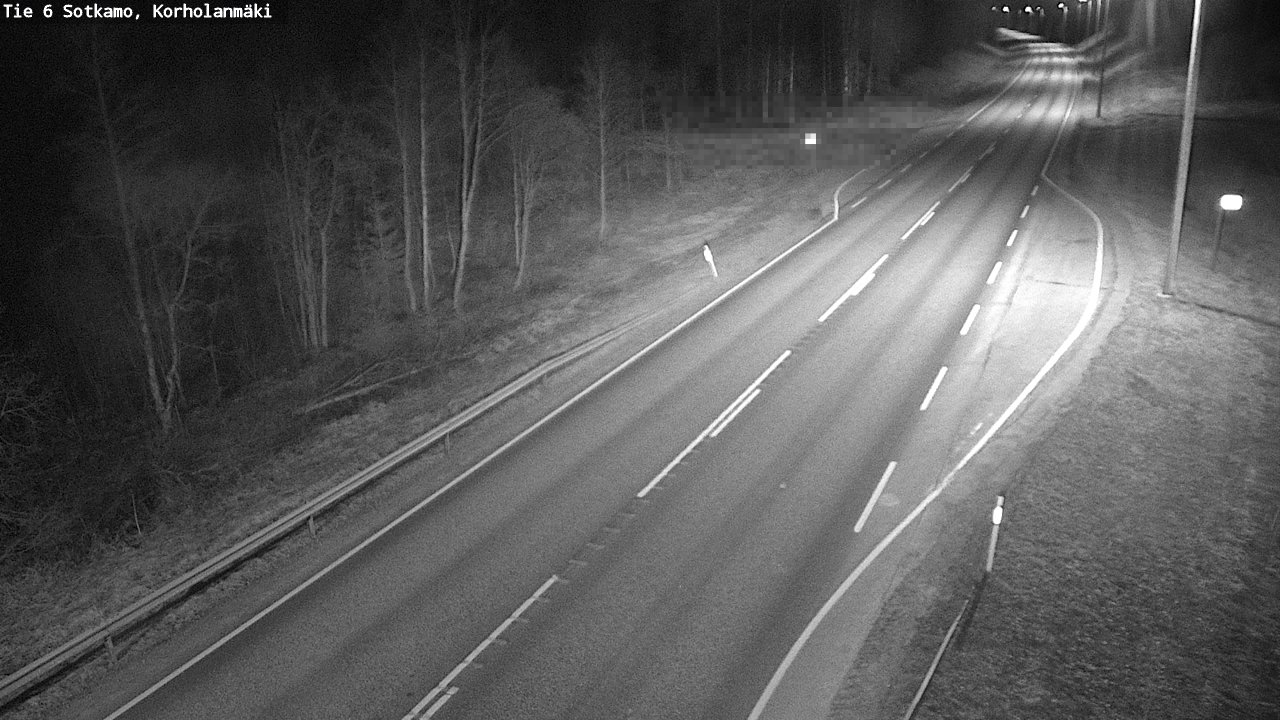 Weather Camera Image Road 6 Sotkamo, Korholanmäki, Sotkamo, Kainuu
