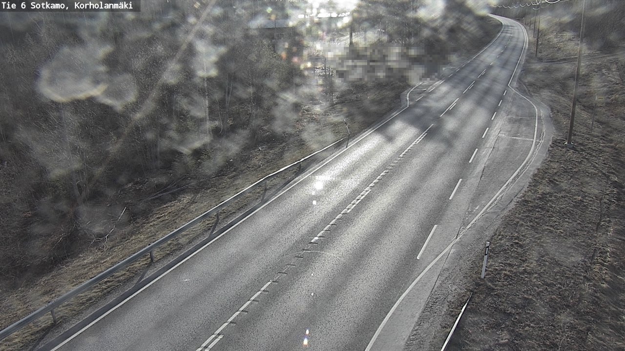 Weather Camera Image Väg 6 Sotkamo, Korholanmäki, Sotkamo, Kainuu