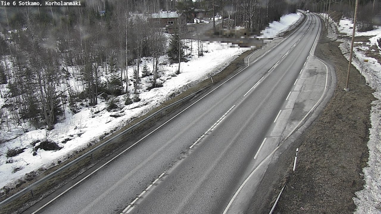 Weather Camera Image Road 6 Sotkamo, Korholanmäki, Sotkamo, Kainuu