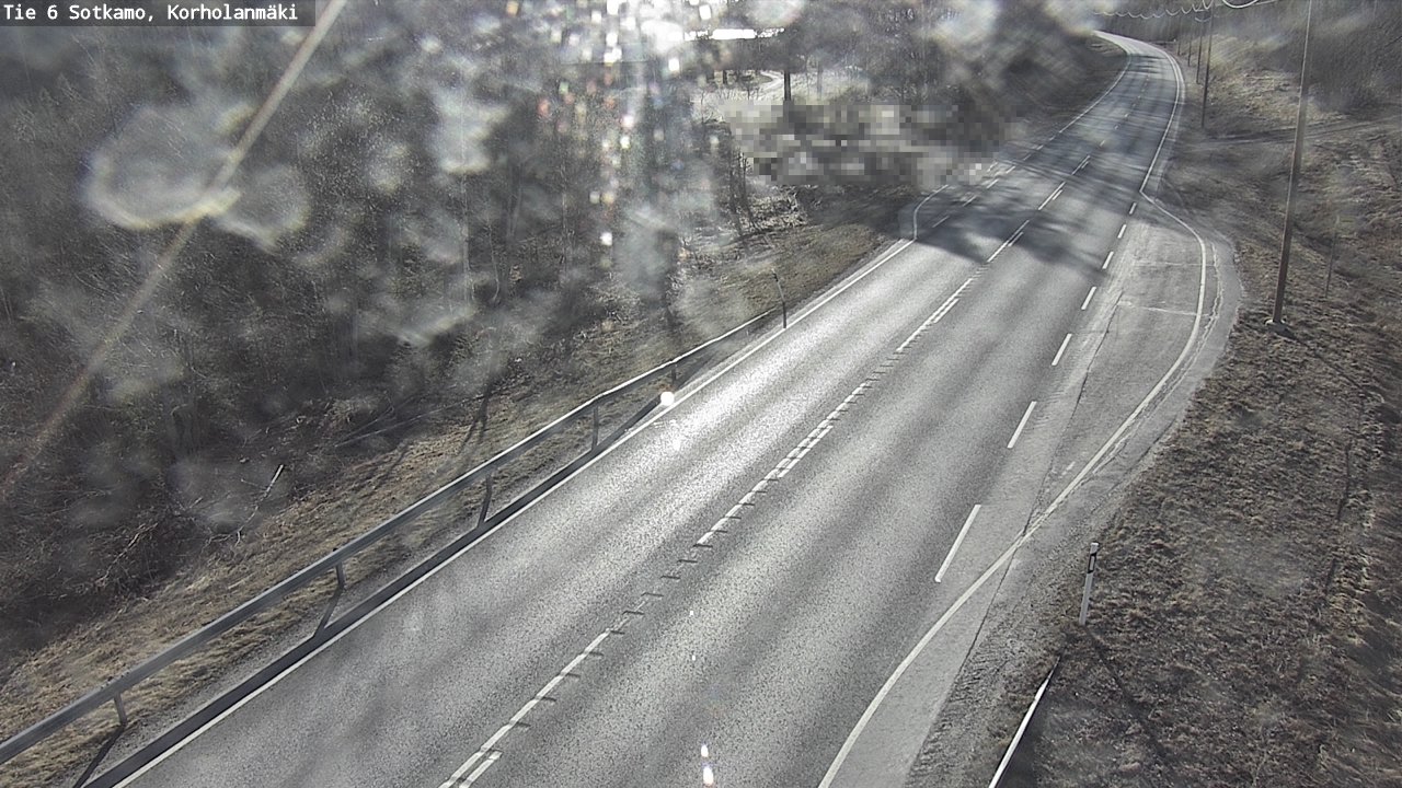 Weather Camera Image Väg 6 Sotkamo, Korholanmäki, Sotkamo, Kainuu