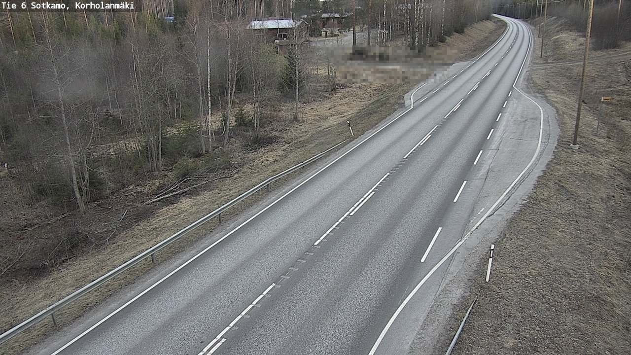 Weather Camera Image Road 6 Sotkamo, Korholanmäki, Sotkamo, Kainuu