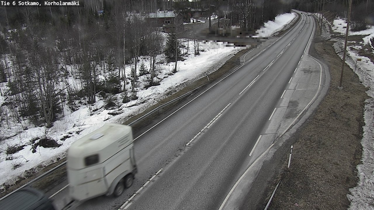 Weather Camera Image Road 6 Sotkamo, Korholanmäki, Sotkamo, Kainuu