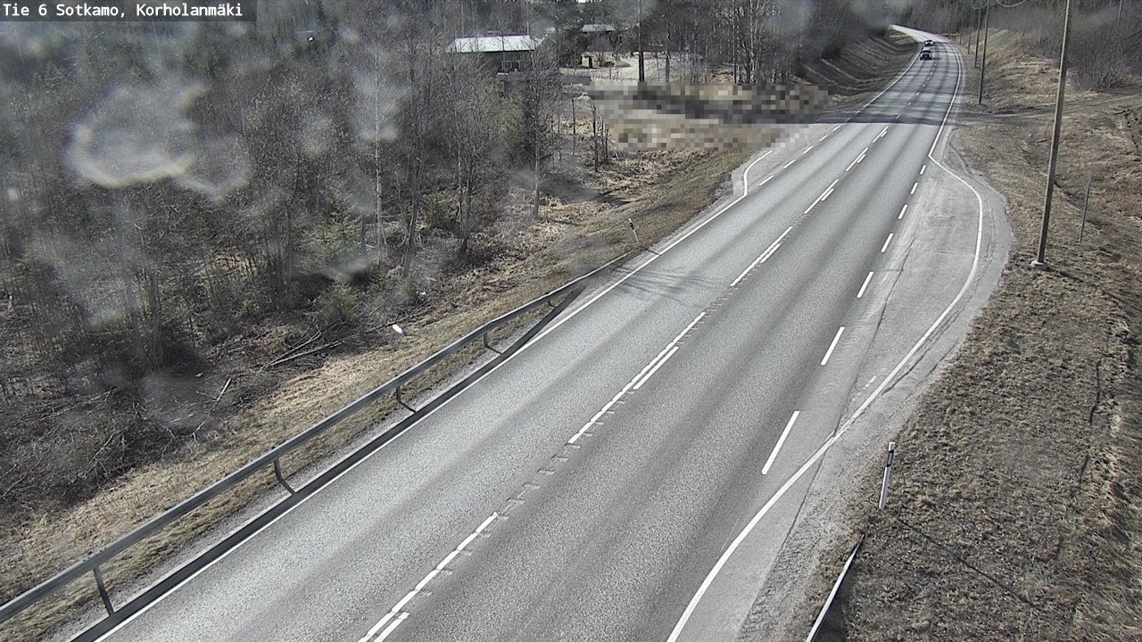 Weather Camera Image Väg 6 Sotkamo, Korholanmäki, Sotkamo, Kainuu