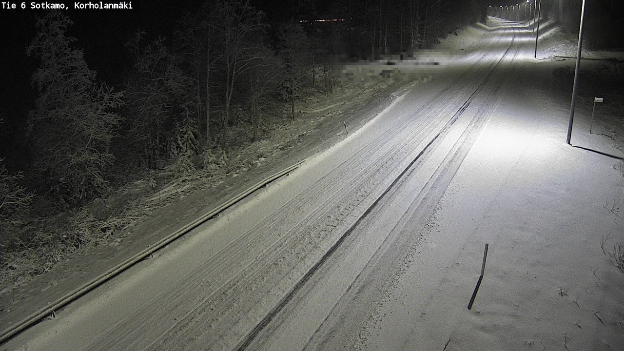 Kelikamerat Kuva Tie 6 Sotkamo, Korholanmäki, Sotkamo, Kainuu