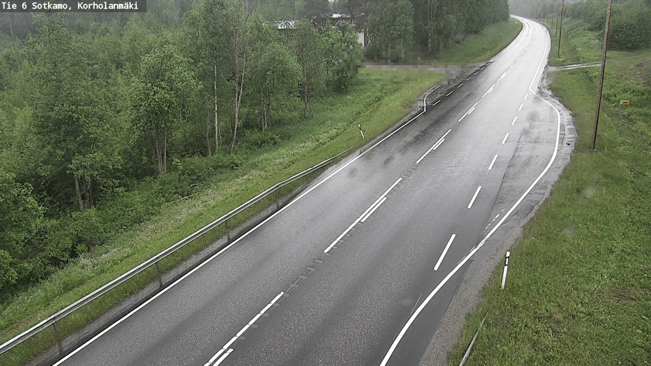 Kelikamerat Kuva Tie 6 Sotkamo, Korholanmäki, Sotkamo, Kainuu