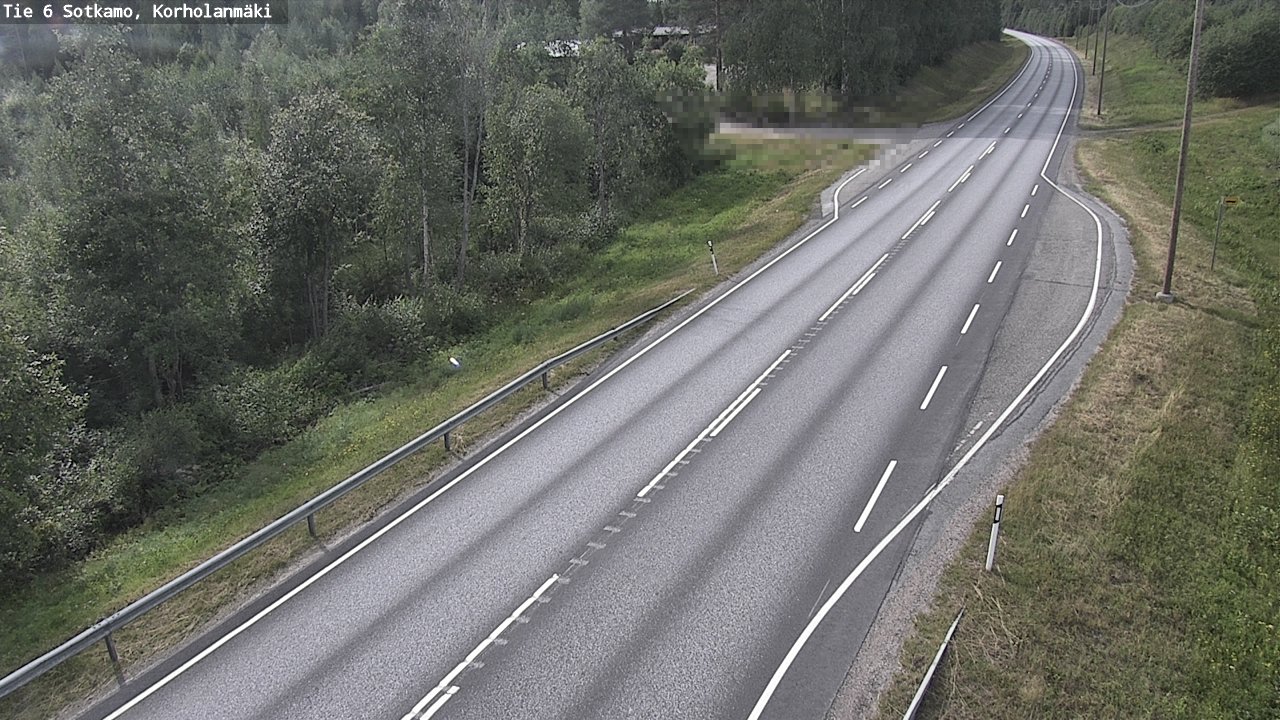 Weather Camera Image Road 6 Sotkamo, Korholanmäki, Sotkamo, Kainuu
