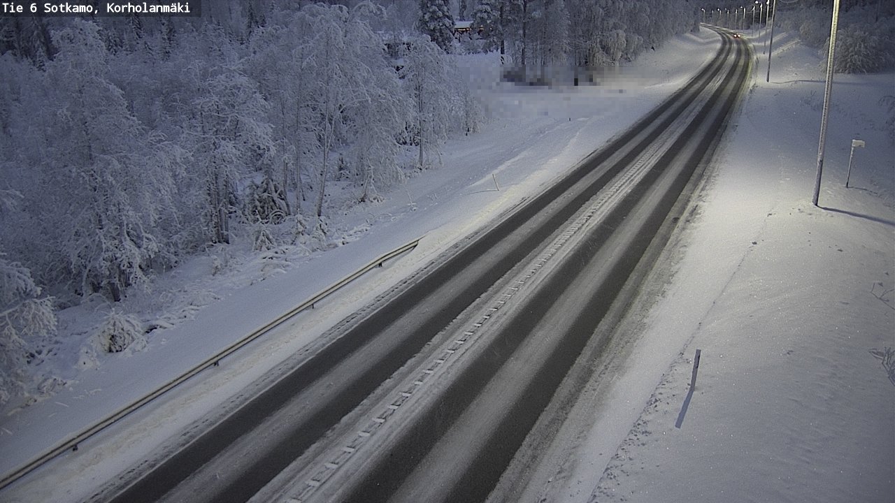 Kelikamerat Kuva Tie 6 Sotkamo, Korholanmäki, Sotkamo, Kainuu