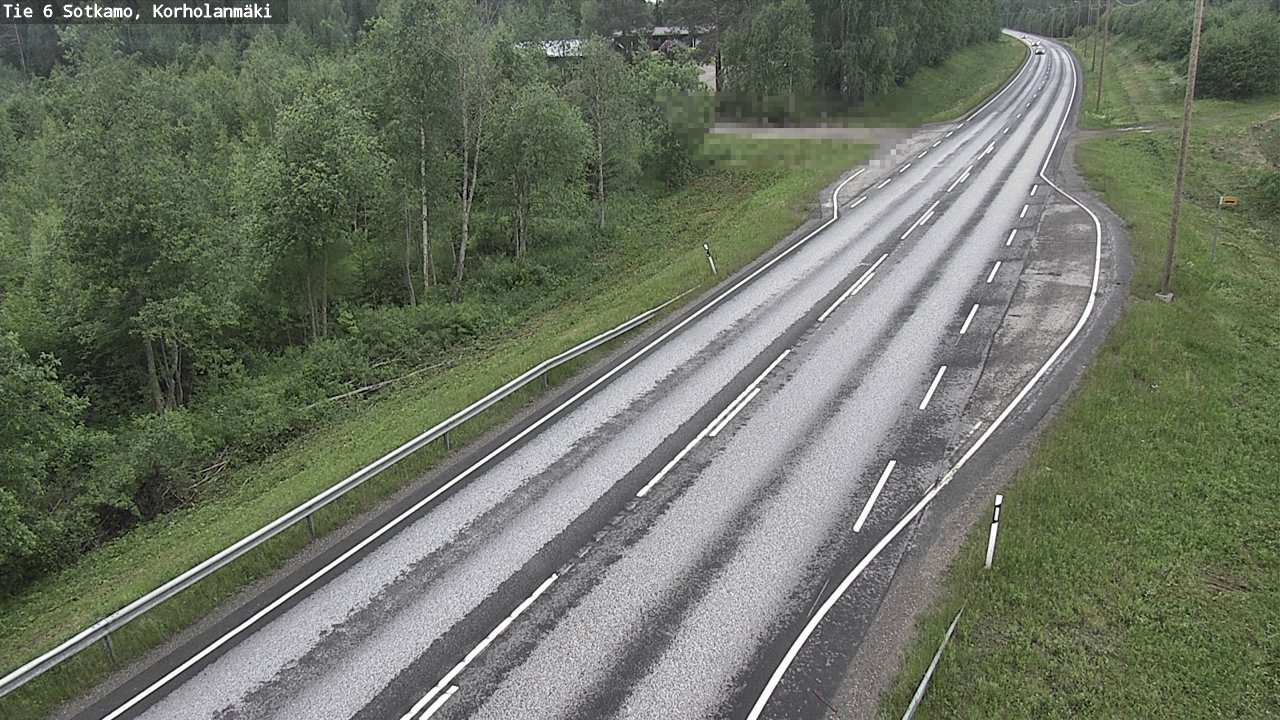 Weather Camera Image Road 6 Sotkamo, Korholanmäki, Sotkamo, Kainuu