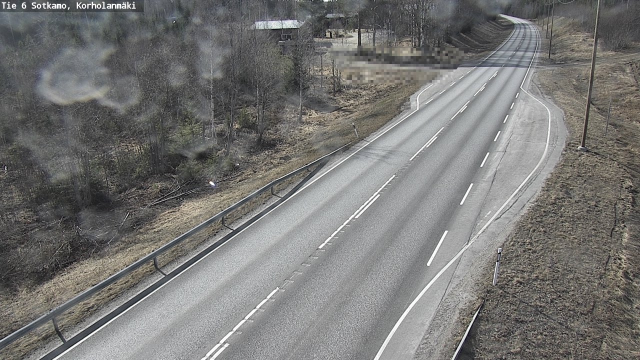 Weather Camera Image Väg 6 Sotkamo, Korholanmäki, Sotkamo, Kainuu