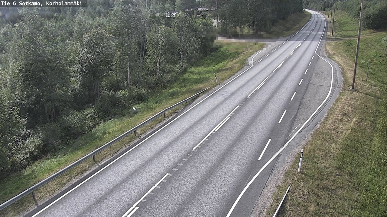 Weather Camera Image Road 6 Sotkamo, Korholanmäki, Sotkamo, Kainuu