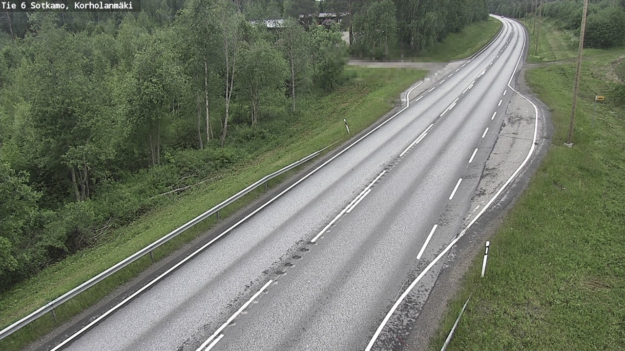 Weather Camera Image Road 6 Sotkamo, Korholanmäki, Sotkamo, Kainuu