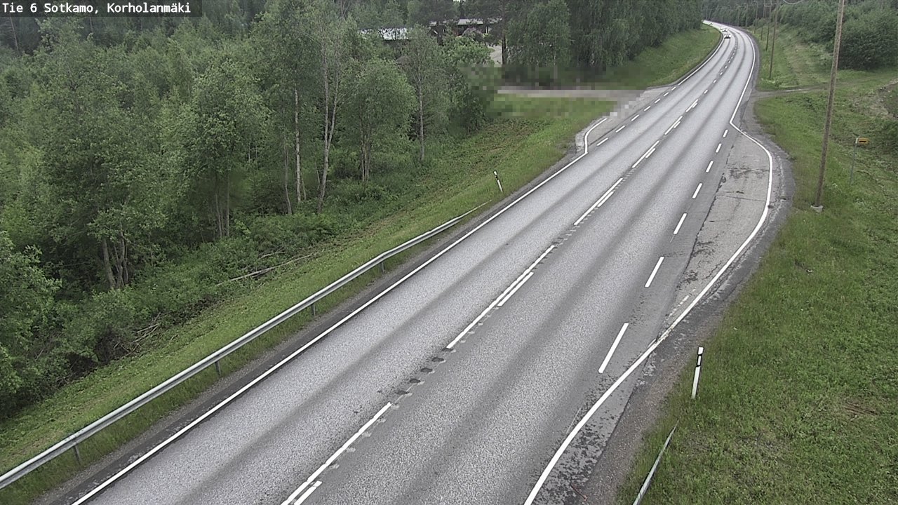Weather Camera Image Road 6 Sotkamo, Korholanmäki, Sotkamo, Kainuu